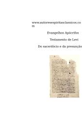 Evangelhos Apócrifos - Testamento de Levi.doc