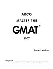 ARCO Master The GMAT 2007.pdf