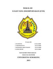 Makalah Bahasa Indonesia EYD.doc