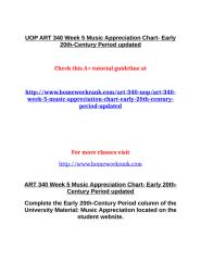 UOP ART 340 Week 5 Music Appreciation Chart.doc